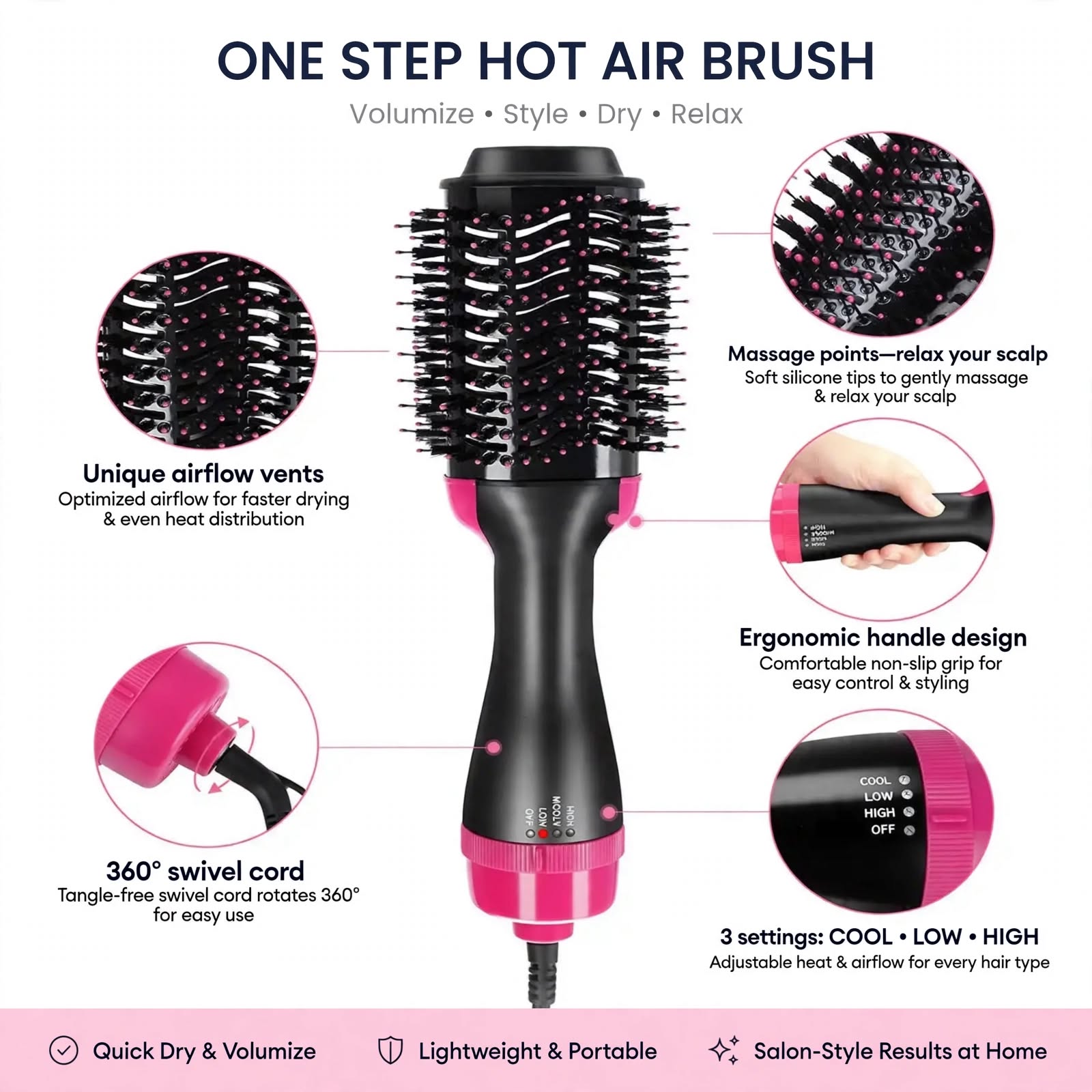 Hair Dryer Brush