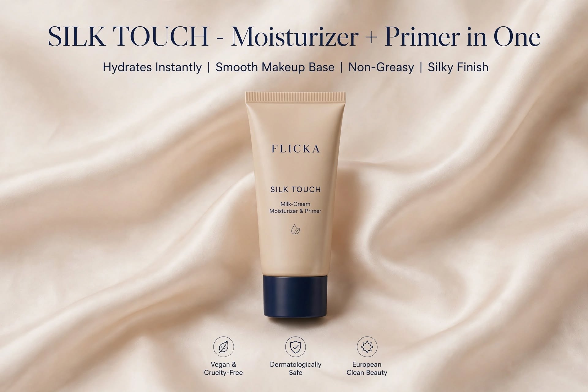 Flicka Silk and Touch moisturizer | Flicks Foundation