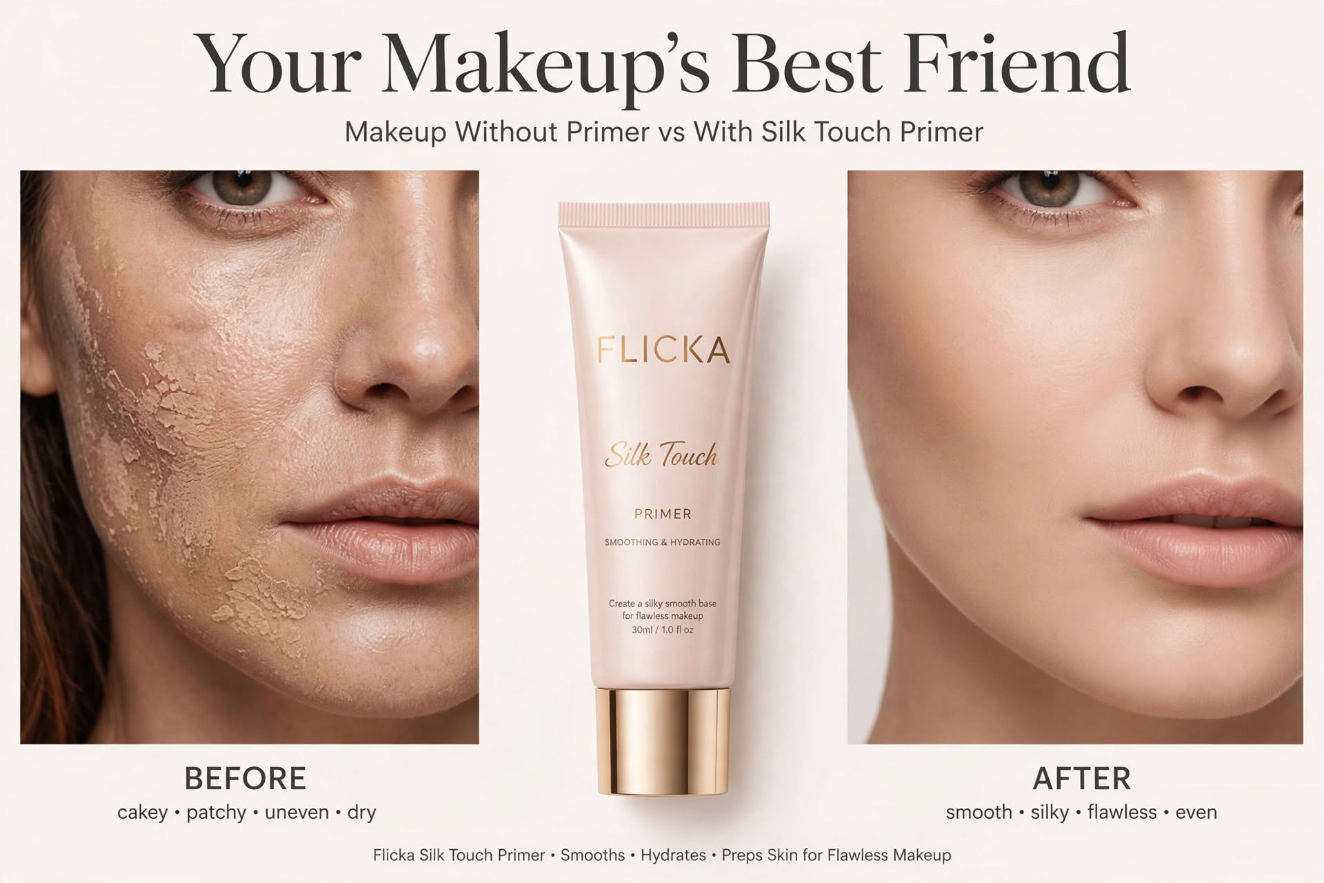 Flicka Silk and Touch moisturizer | Flicks Foundation