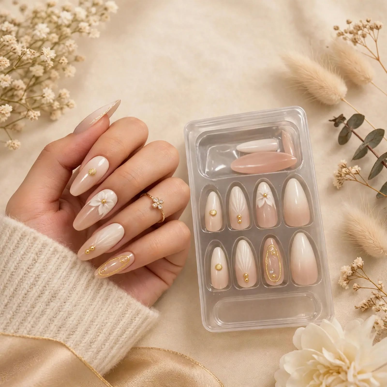 12/24 French nails collection for girls or women