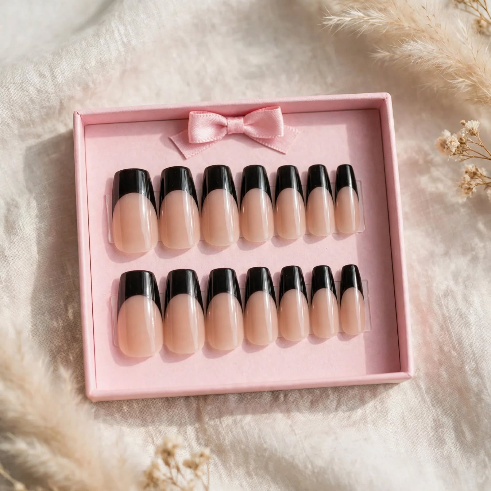 12/24 French nails collection for girls or women